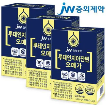 JW중외제약 루테인 지아잔틴 오메가3