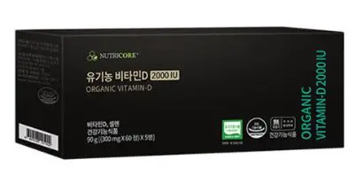 뉴트리코어 유기농 비타민D 2000IU