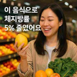 체지방률 낮춘 음식, 의외로 간단했어요