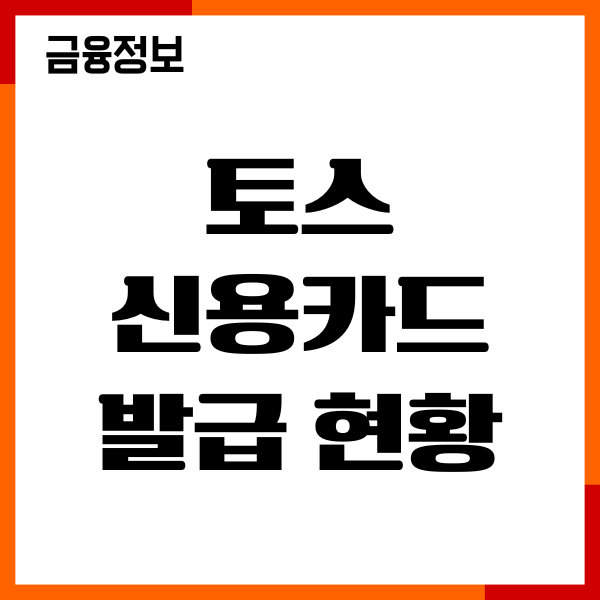 토스 신용카드 발급 현황, 배송 상태 조회, 한도 상향